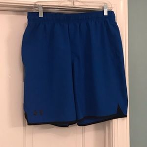 Under Armour shorts. Men’s size Large. Blue